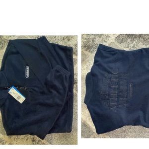 Adidas cropped fleece pullover (new with tags)